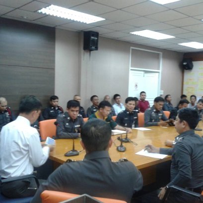 ผบก.น.9  ตรวจเยี่ยมข้าราชการตำรวจในสังกัดสน.หนองแขม