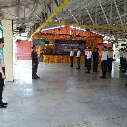 การฝึกซ้อมของชุดประกวดการฝึก บก.น.9