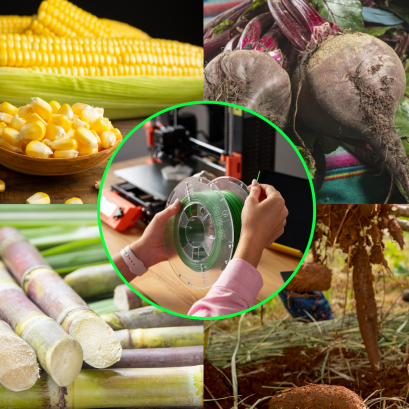 งานถ้วยรางวัลพลาสติกชีวภาพ 3D 