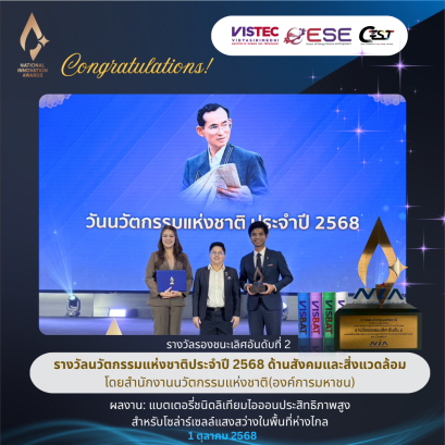 รางวัลนวัตกรรมแห่งชาติ ด้านสังคมและสิ่งแวดล้อม
