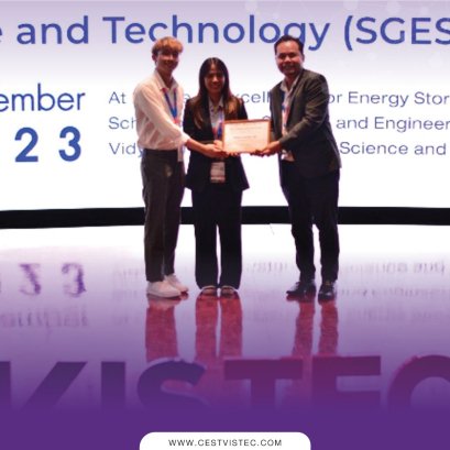 Daranphop Pikulrat "First runner-up for the Best Presentation Award" The 1st Sustainable and Green Electrochemical Science andTechnology (SGEST) Symposium 2023