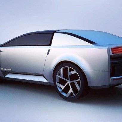 TRANSPORT: คอนเซป Microsoft Surface Car รถยนต์ไฟฟ้าขับเคลื่อนอัตโนมัติ