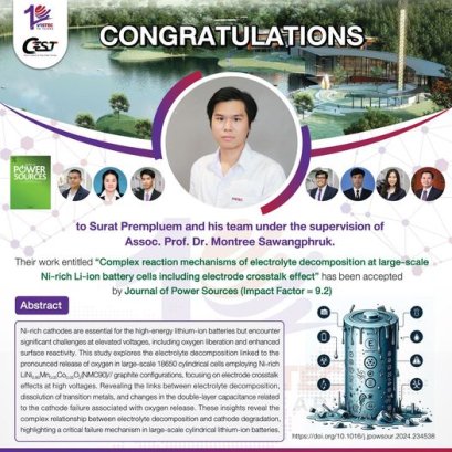 Big Congratulations to Surat Prempluem and his team