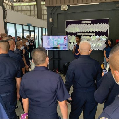 NKRAFA officers visit pilot plant, CEST (VISTEC) (13 Aug 20)