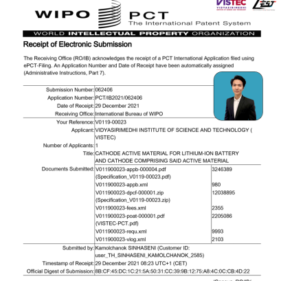 Congratulations to Dr. Poramane Chiochan and his team #FingersCrossed