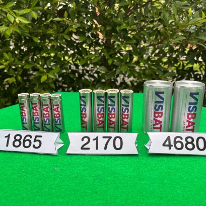 VISBAT-1865, 2170, and 4680 Cylindrical Cells