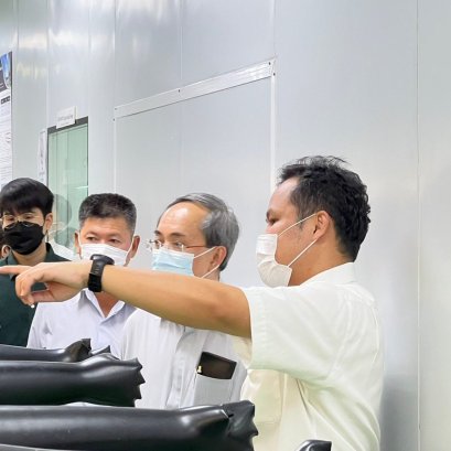 ในวันพุธที่ 22 มิถุนายน 2565 ศูนย์ความเป็นเลิศด้านเทคโนโลยีกักเก็บพลังงาน (CEST) ให้การตอนรับคณะ TOYOTA ในโอกาสเข้าเยี่ยม สถาบันวิทยสิริเมธี (VISTEC