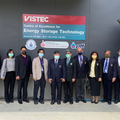 CEST ให้การต้อนรับคณะผู้บริหารจากมหาวิทยาลัยมหิดลและ  ธนาคารไทยพาณิชย์ (SCB) ในโอกาสเข้าเยี่ยมชมสถาบันวิทยสิริเมธี (VISTEC) ในงานเสวนาแลกเปลี่ยนเรียนรู้ "การขับเคลื่อนมหาวิทยาลัยสู่ระดับโลก" วันที่ 31 มีนาคม 2564