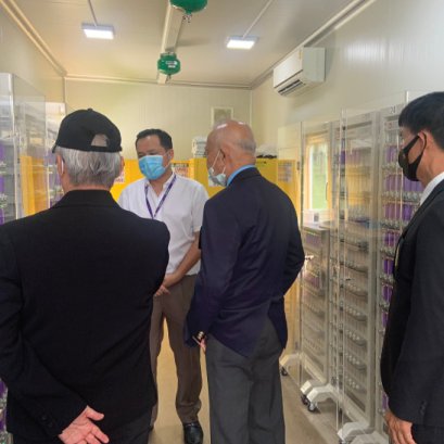 NDC Alumni think tank executive officers visit pilot plant (14 Aug 20)