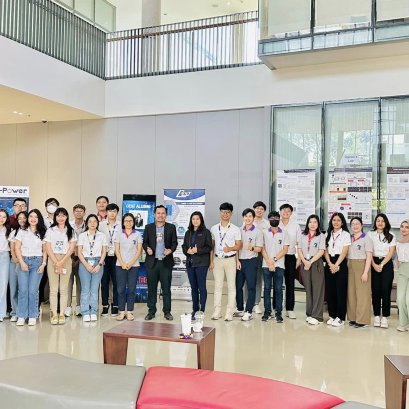 CEST, VISTEC เปิดบ้านต้อนรับนิสิตใหม่ ผู้ปกครอง ผู้ติดตาม และผู้ที่สนใจในงานอุปกรณ์กักเก็บพลังงานทุกท่านค่ะ ศูนย์ความเป็นเลิศฯ และทีมนักวิจัย ยินดีต้อนรับทุกท่านค่ะ