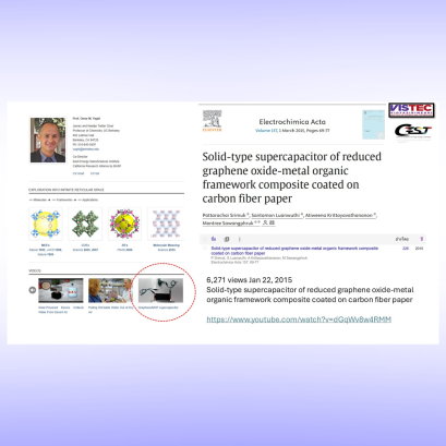Congratulations to the 2025 Nobel Laureates in Chemistry  Professors Susumu Kitagawa, Richard Robson, and Omar M. Yaghi  for their pioneering contributions to the development of MetalOrganic Frameworks (MOFs).