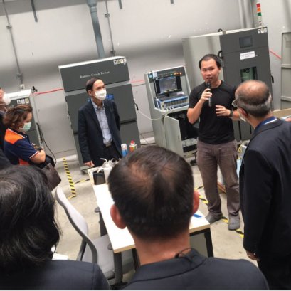 Former Minister of Industry of Thailand visited CEST, VISTEC (22 Aug 2020)