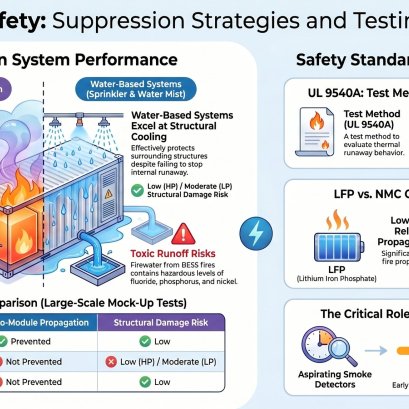Battery Energy Storage System (BESS) safety