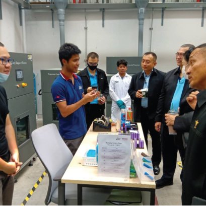 Military Industrial Department visited CEST, VISTEC (28 Aug 2020)