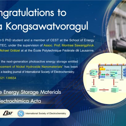 Congratulations to Ketsuda Kongsawatvoragul 