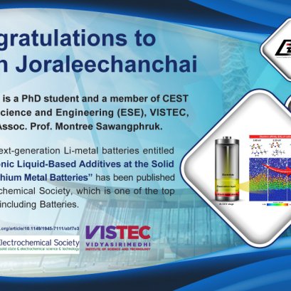 Congratulations to Nattanon Phattharasupakun