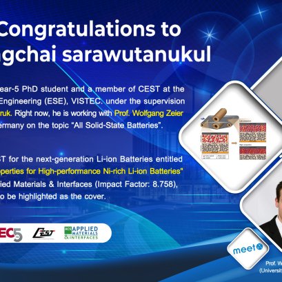 Congratulations Once Again to Sangchai Sarawutanukul