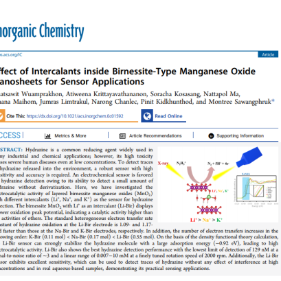 Congratulations to Phatsawit Wuamprakhon