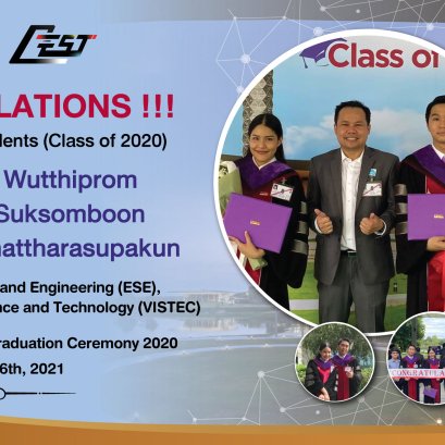 Congratulations !!! To Graduated PhD Students (Class of 2020