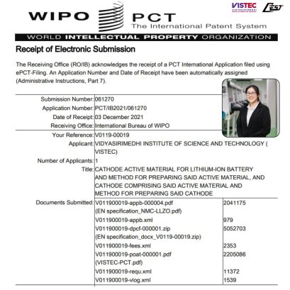 Congratulations to Panyawee Bunyanidhi and the team....fingers crossed!!!