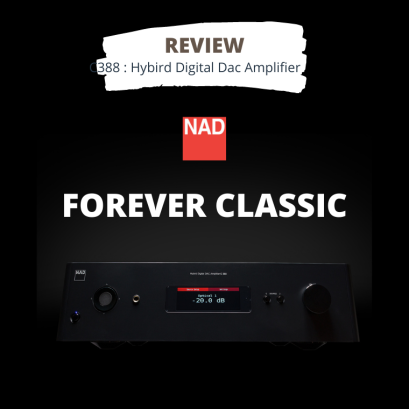 รีวิว NAD C388 : Hybrid Digital DAC Amp. 