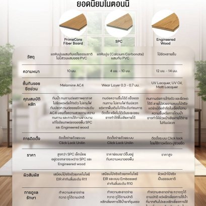 พื้นบ้านแบบไหนที่ใช่สำหรับคุณ?