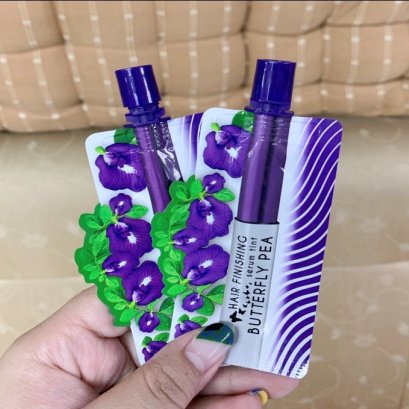 MEIJI BUTTERFLY PEA HAIR SERUM  มาสคาร่าสีใสเก็บไรผม
