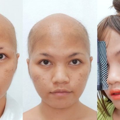 เขียนคิ้ว คนไม่มีคิ้ว พร้อมบำรุงให้ดกดำถาวร Meiji Butterfly Brown Hair Serum โลลิรีวิว|Lolisen