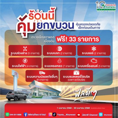 ร้อนนี้ คุ้มยกขบวน 