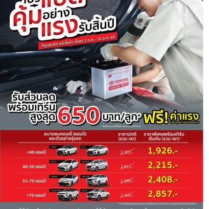 โปรแบต คุ้มอย่างแรง รับสิ้นปี