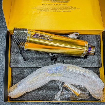 GP racing  สีทอง ปากคาร์บอน  FORZA350 ปี 2020-ปัจจุบัน
