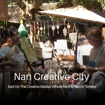 Kad Ho The Creative Market Where Rent is Paid in "Smiles"