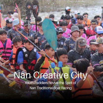  Youth Paddlers the Spirit of Nan Traditional Boat Racing