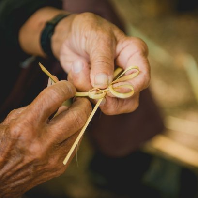 Bamboo basketry, Ban Tam, Nan Province  
