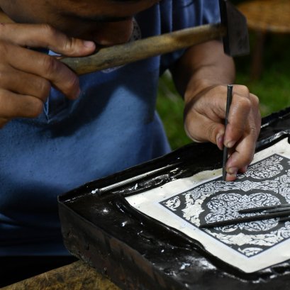 Silverware making is the process of crafting utensils