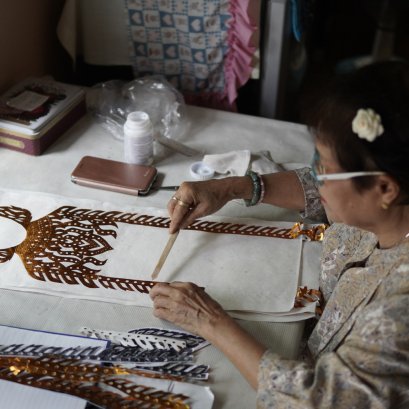 งานฉลุกระดาษ