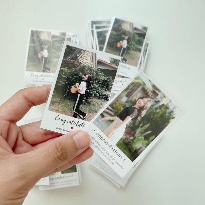 บริการรับทำรูปโพลารอยด์ นามบัตร การ์ด ที่คั่นหนังสือ และอื่น ๆ