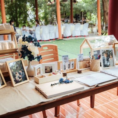 บริการให้คำปรึกษาสำหรับกรอบรูปงานแต่งงาน จัดวางในงานแต่งงาน