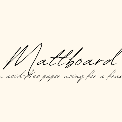 MATT BOARD SHEETS - กระดาษเม้าท์บอร์ด