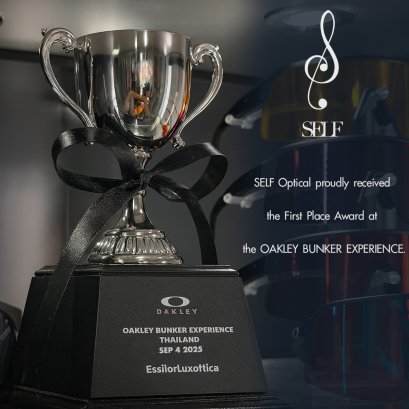SELF Optical คว้ารางวัลชนะเลิศ งาน Oakley The Bunker 50th Anniversary Bangkok