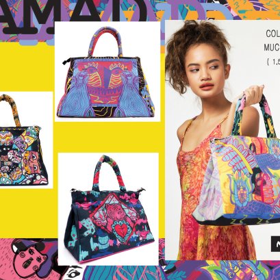 "กระเป๋าทรงOversize bag "ใส่ของจุใจ เนื้อผ้าคงทน จาก MAMAD แบรนด์ไทย ดีไซน์เอง