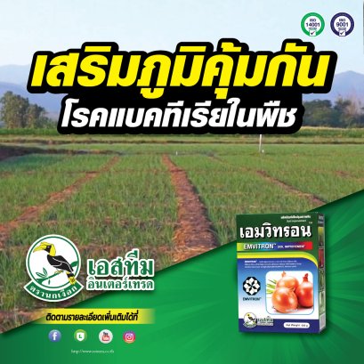 เสริมภูมิคุ้มกันหอมจากโรคแบคทีเรีย ด้วยเอมวิทรอน