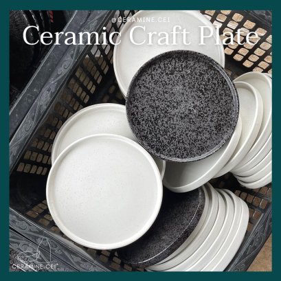 Craft Plate จานเซรามิค 8&quot; 10&quot;