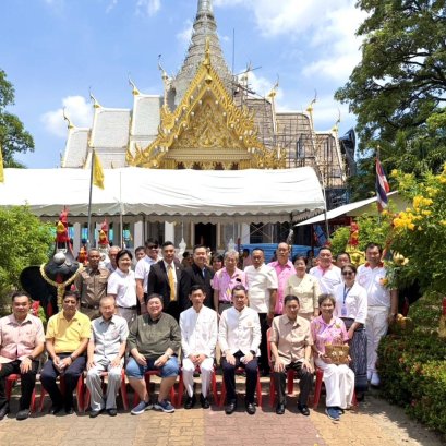 นายมงคล  ดำรงค์สุทธิพงศ์ รองเลขาธิการหอการค้า ร่วมงานวันเกิดองค์เจ้าพ่อหลักเมืองฉะเชิงเทราประจำปี 2569 ในวันพฤหัสบดีที่ 25 มิถุนายน 2569 เวลา 09.30 น ณ ศาลเจ้าพ่อหลักเมืองฉะเชิงเทรา