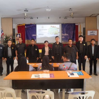 วันศุกร์ที่ 11 กันยายน 2569 เวลา 8.30-15.30 น. นายเดชาธร เดชาไพศาลกิต กรรมการหอการค้า ร่วมการประชุมกลุ่มย่อย ครั้งที่ 1 เวทีที่ 5 โครงการศึกษาจัดทำแผนแม่บทการบริหารจัดการทรัพยากรน้ำ ในเขตลุ่มน้ำบางปะกง ปรับปรุงช่วงที่ 1 (พ.ศ.2566-2580) ณ ที่ว่าการอำเภอเมื