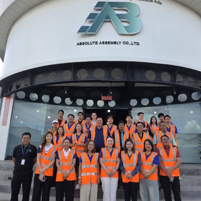 .      YPC RAYONG x YPC CHACHOENGSAO  .   เข้าเยี่ยมชมโรงงานประกอบรถบยนต์ไฟฟ้า   เปิดโลกนวัตกรรม ยานยนต์ไฟฟ้าแห่งอนาคต ณ บริษัท แอ๊บโซลูท แอสเซมบลี จำกัด จังหวัดฉะเชิงเทรา  วันพุธที่ 17 กันยายน 2568  เวลา 10.00 น.   สำหรับสมาชิก YPC ที่จะได้ สัมผัสนวัตกรร