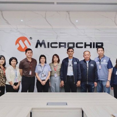 วันจันทร์ที่ 22 กันยายน 2568 เวลา 15:00 น นายยุทธนา มาตเจือ ประธานหอการค้า และคณะทำงาน พบผู้บริหาร บริษัท ไมโครชิพ เทคโนโลยี (ไทยแลนด์) จำกัด พูดคุย เรื่องการจัดกิจกรรม Zero Co2 Chachoengsao Run  2025 ครั้งที่ 4 ณ ห้องประชุมบริษัท ไมโครชิพ เทคโนโลยี (ไทยแ