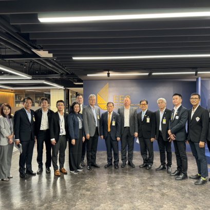 หอการค้าจังหวัดฉะเชิงเทรา ร่วมคณะกรรมการขับเคลื่อนโครงการเขตพัฒนาพิเศษภาคตะวันออก จังหวัดฉะเชิงเทรา  เข้าพบ ดร.จุฬา สุขมานพ เลขาธิการคณะกรรมนโยบายเขตพัฒนาพิเศษภาคตะวันออก (สกพอ.) หรือ EEC เพื่อร่วมหารือแนวทางการขับเคลื่อนการพัฒนาจังหวัดฉะเชิงเทรา ตามแนวนโ