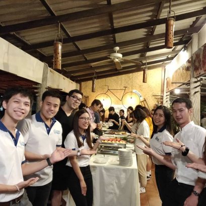 งานเลี้ยงรับรอง คณะผู้เข้าร่วมโครงการปฏิบัติการออกแบบภาคสนามฟื้นฟูเมือง