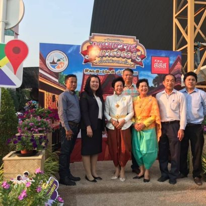 พิธีเปิดงานมหกรรมขนมหวาน อาหารอร่อยและของดีเมืองแปดริ้ว ครั้งที่ 15 